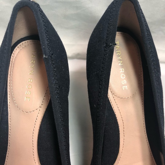 Taryn Rose Tamara Navy blue pump 9 - Picture 7 of 10